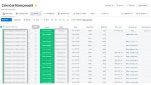 Board - Event Calendar Management