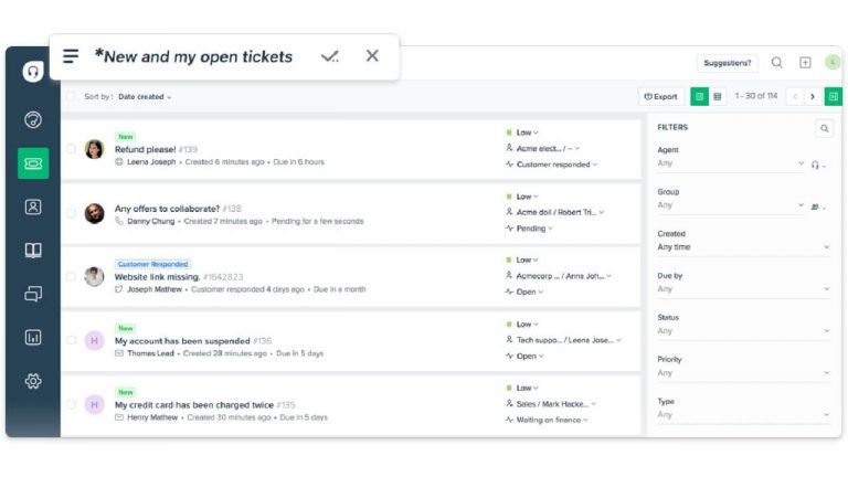 Streamline work with ticket views