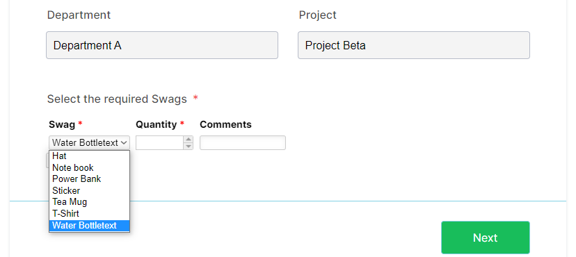 dropdown selection on JotForm to work with subitems on monday