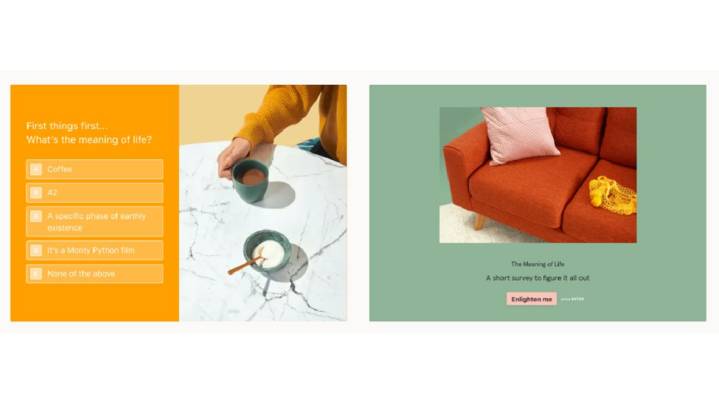 typeform - Built-in photo and video libraries