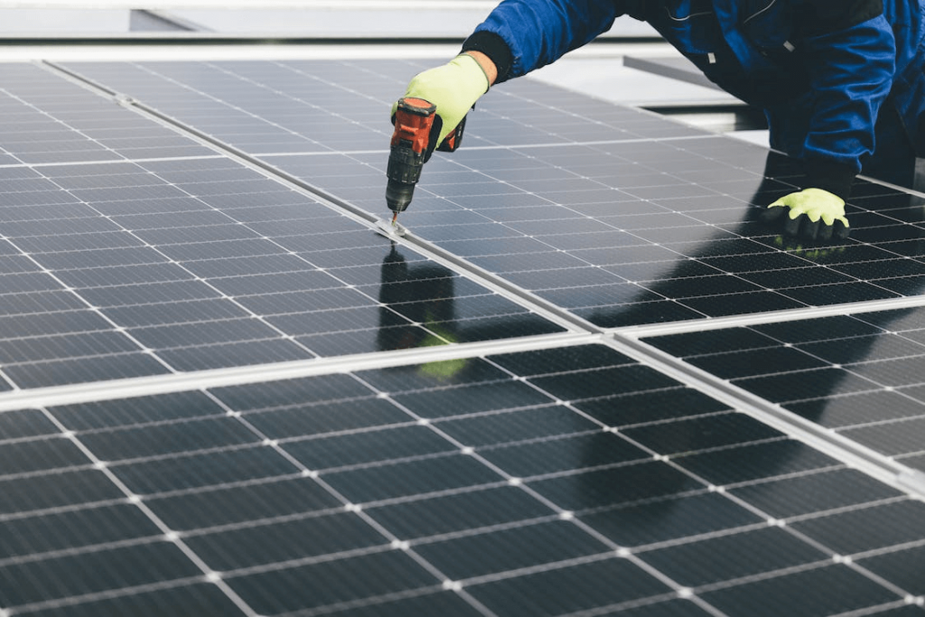 solar panel array power sun electricity