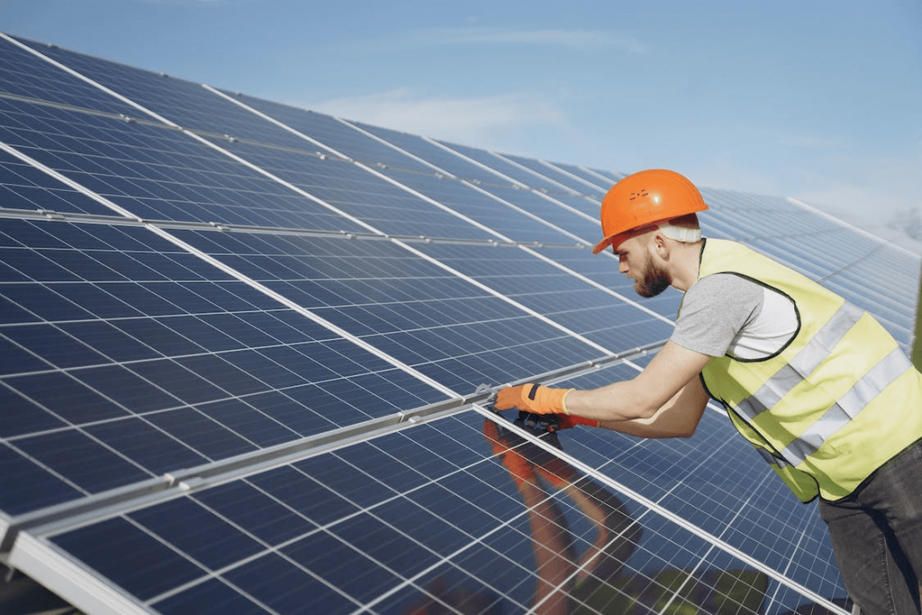 solar panel array power sun electricity
