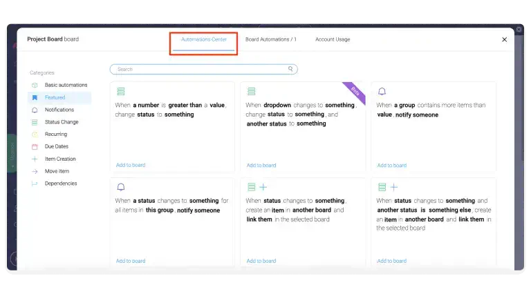 automating processes